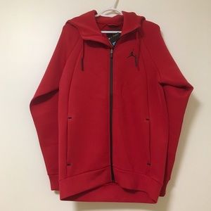 Jordan Flights red hoodie